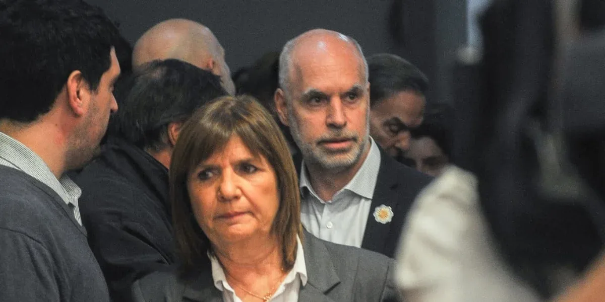 In search of the unit photo: Larreta and Bullrich present in Chubut