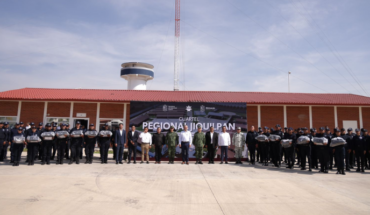 Inicia Bedolla entrega de segunda dotación de uniformes y equipos para Guardia Civil