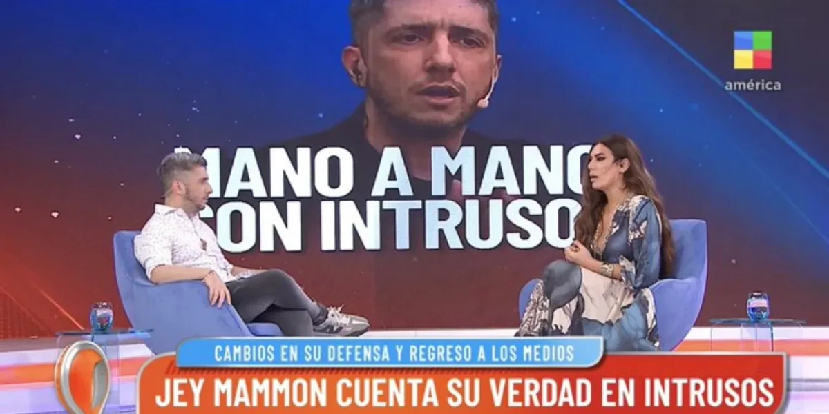 Jey Mammon volvió a la televisión, discutió con los panelistas y contó su verdad: "Telefe se equivocó"