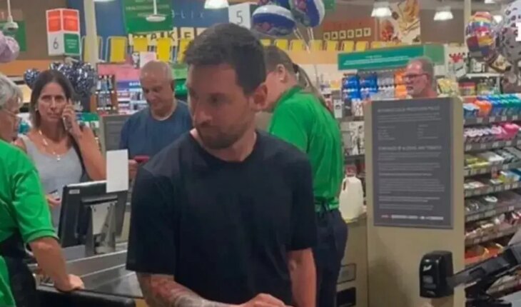 Lionel Messi revolucionó Miami: las fotos del astro argentino en un supermercado que llamaron la atención en las redes sociales