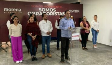 Morena califica como politiquería las exigencias de seguridad en Michoacán