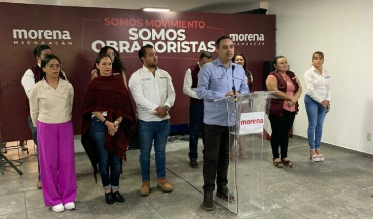 Morena califica como politiquería las exigencias de seguridad en Michoacán