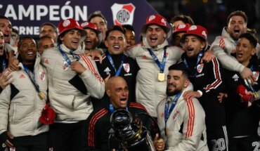 River festejó el título de la Liga Profesional con una victoria sobre Racing