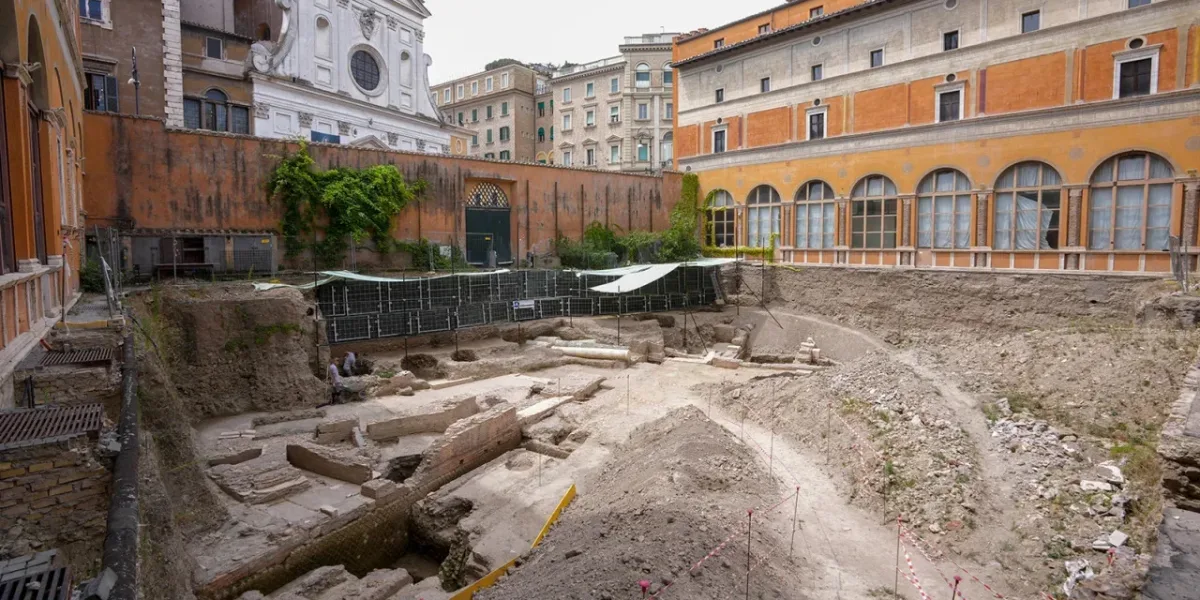 Rome: they found the ruins of a theater of Nero