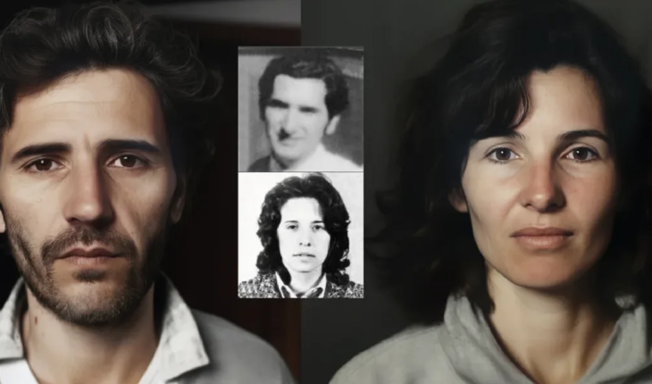 Un artista usó una inteligencia artificial para mostrar cómo podrían verse hoy los nietos apropiados en dictadura