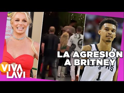 Britney Spears fue golpeada por seguridad de un deportista | Vivalavi