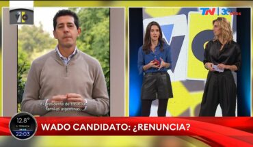 Video: CIERRE DE LISTAS: “Wado” de Pedro confirmó su precandidatura a presidente. ¿Debe renunciar?
