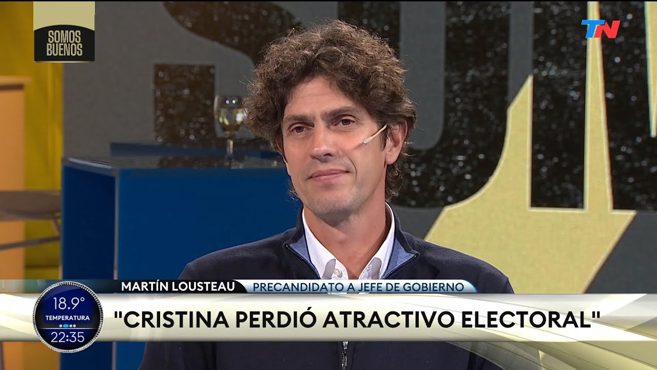 "Cristina perdió atractivo electoral" Martín Lousteau, precandidato a Jefe de Gobierno