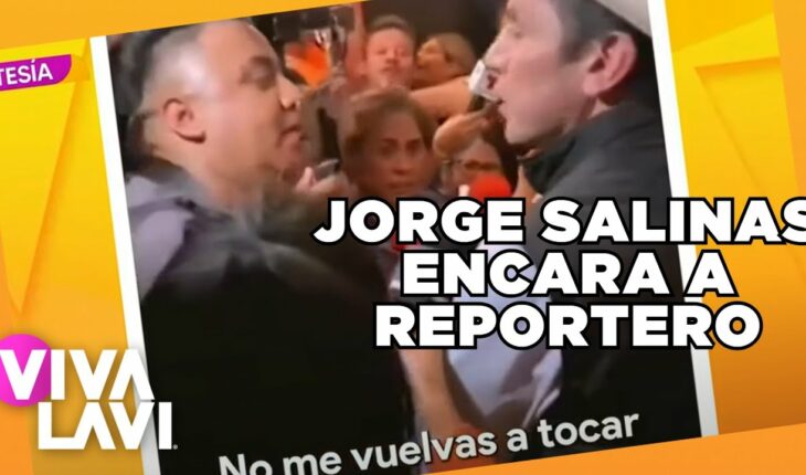 Video: Jorge Salinas discute con reportero en rueda de prensa | Vivalavi MX