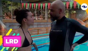 Video: La Red: Carlos Vargas aceptó el reto que le propuso Catalina García de practicar apnea – Caracol TV