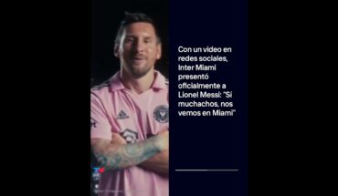 Video: Lionel Messi firmó su contrato y el equipo de la MLS lo celebró en sus redes I #Shorts