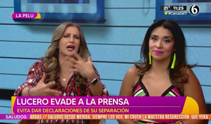 Video: Lucero evade a la prensa tras anunciar su separación | Vivalavi MX