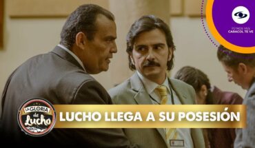 Video: Lucho llega a su posesión como concejal de Bogotá y tiene nervios de su discurso -La Gloria de Lucho