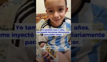 Video: “ME PINCHO COMO MESSI”: la emoción de un nene que conoció a su máximo ídolo