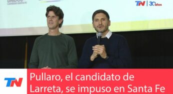 Video: SANTA FÉ: Pullaro, el candidato de Larreta, se impuso con el 32,55 de los votos.