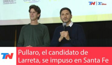 Video: SANTA FÉ: Pullaro, el candidato de Larreta, se impuso con el 32,55 de los votos.