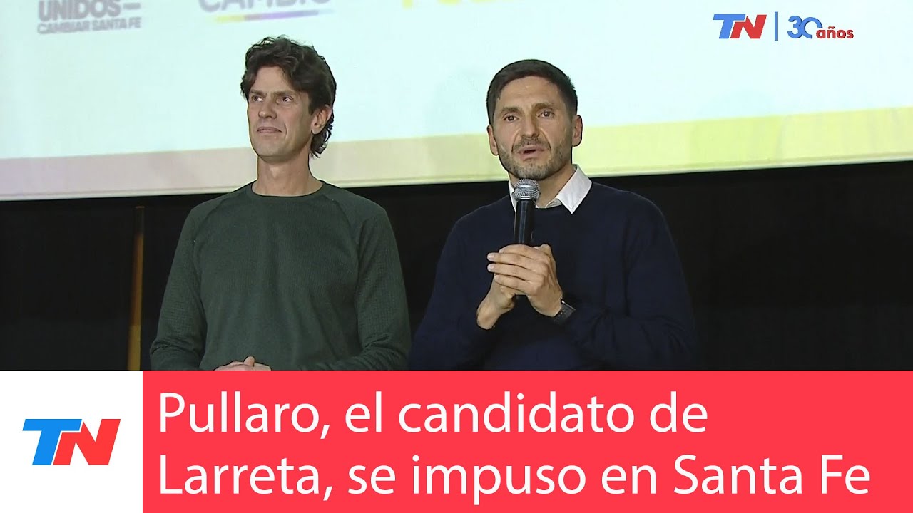 SANTA FÉ: Pullaro, el candidato de Larreta, se impuso con el 32,55 de los votos.