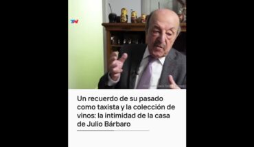 Video: Un recuerdo de su pasado como taxista y colección de vinos: la intimidad de la casa de Julio Bárbaro