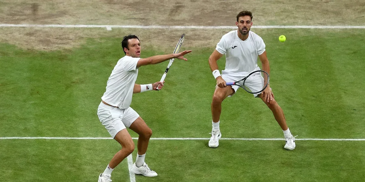 Wimbledon: Horacio Zeballos perdió la final de dobles