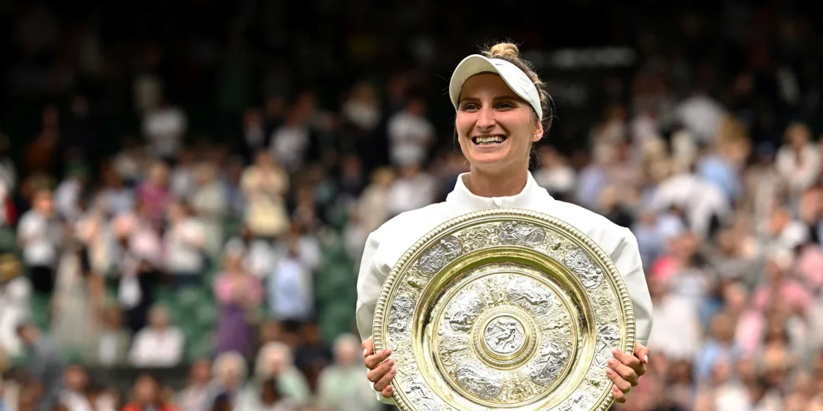 Wimbledon femenino: Vondrousova hizo historia