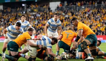 With a last-minute try, Los Pumas beat Australia in the Rugby Championship