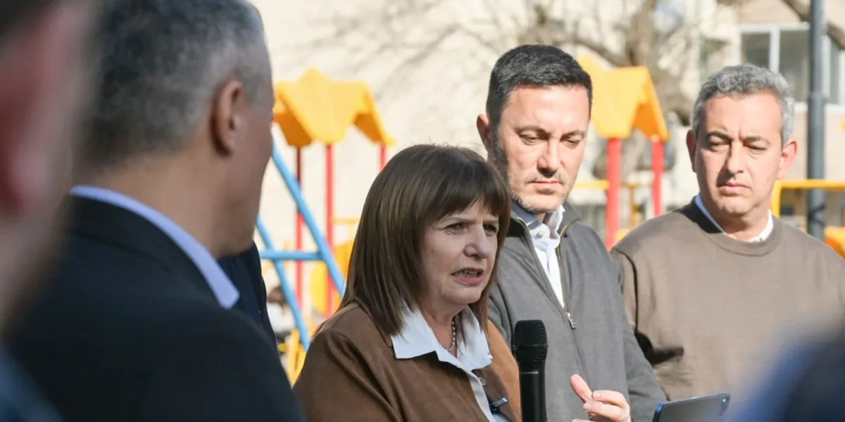 Bullrich in Santa Fe: "Crime is going to have a hard time with us"