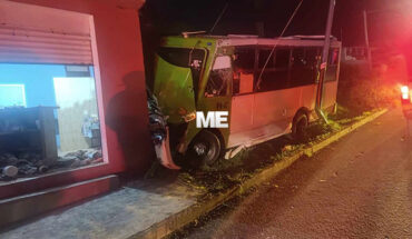 Camión choca contra negocio en la colonia Colinas del Sur, Morelia