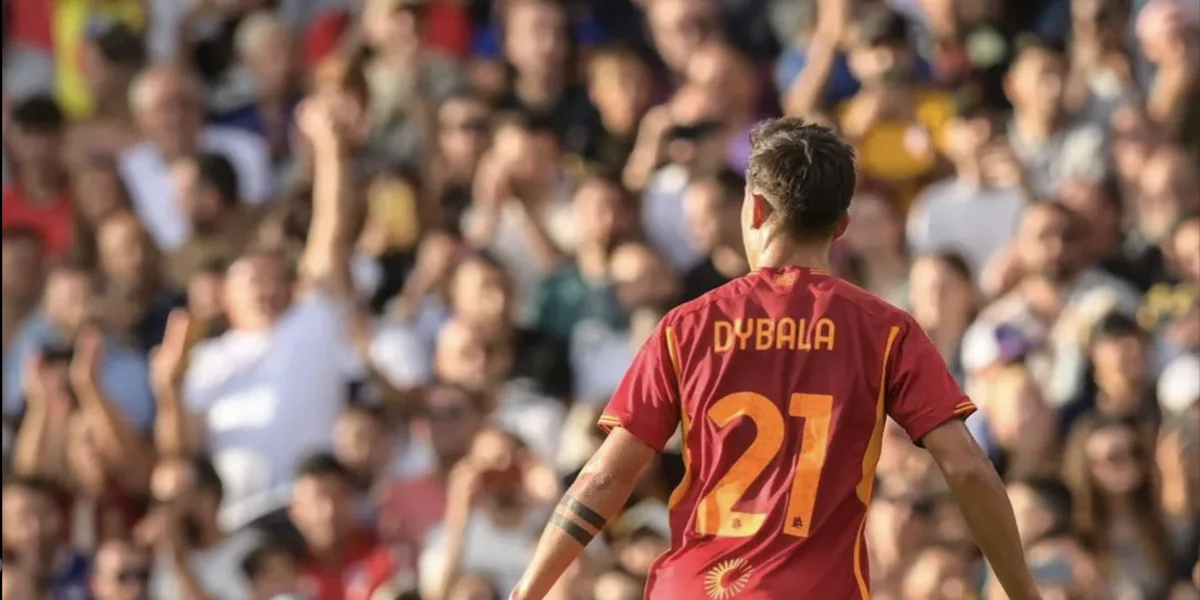 Dybala marcó un golazo en la derrota de Roma ante Toulouse
