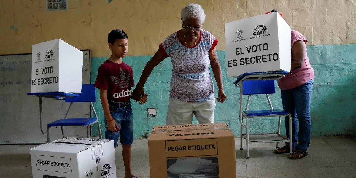 Elecciones en Ecuador: González y Noboa definen la presidencia en un ballotage
