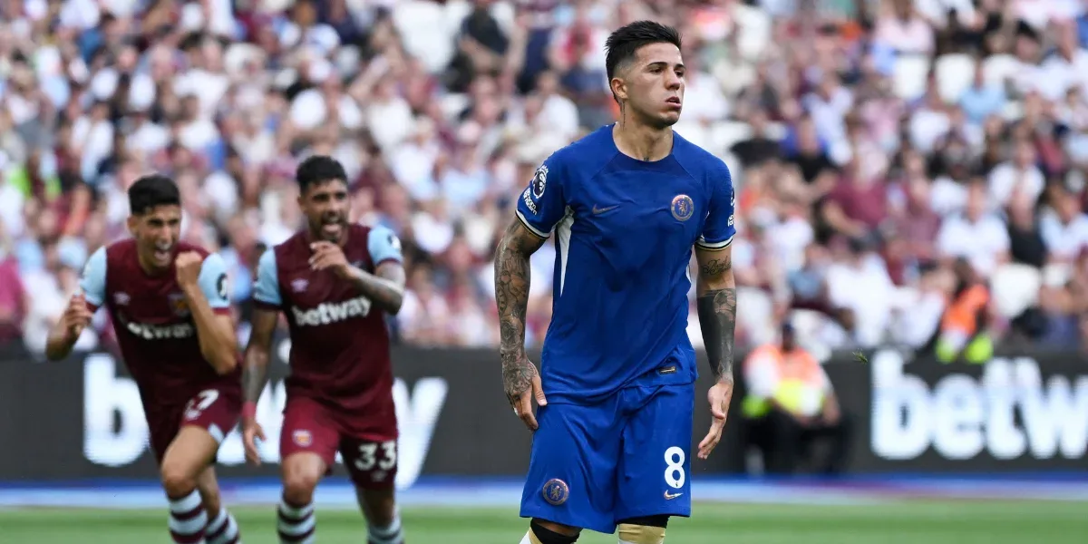 Enzo Fernandez missed a penalty in Chelsea's defeat to West Ham