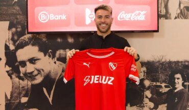 Julio Buffarini was made official as the new reinforcement of Independiente