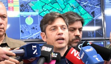 Kicillof on attacks on shops: “There are more than 94 detainees in the hands of Justice”