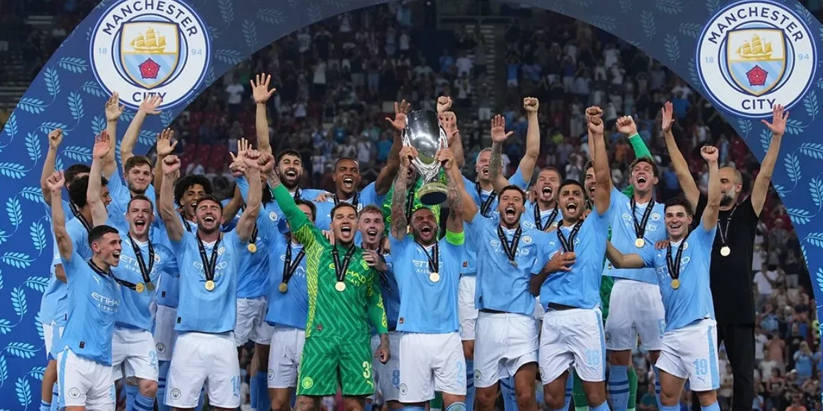 Manchester City venció por penales al Sevilla y se consagró campeón de la Supercopa de Europa