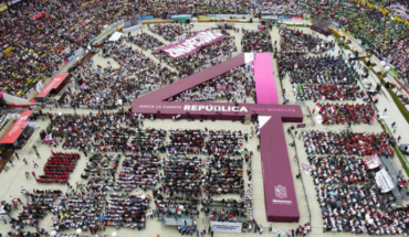 Presenta Ramírez Bedolla Plan Morelos, con un estadio abarrotado
