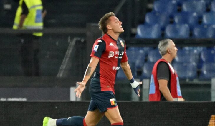 Retegui marcó su primer gol en Serie A y le dio el triunfo al Genoa