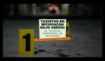 Taxistas en Michoacán bajo asedio