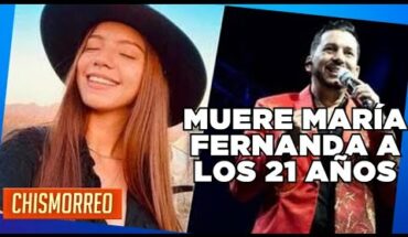 Video: Fallece María Fernanda, hija de Luis Ángel ‘El Flaco’ | El Chismorreo