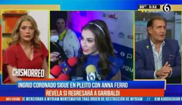 Video: Ingrid Coronado responde a declaraciones de Anna Ferro | El Chismorreo