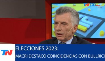 Video: Macri destacó coincidencias con Bullrich: “Hay que hacer un cambio inmediato y profundo”