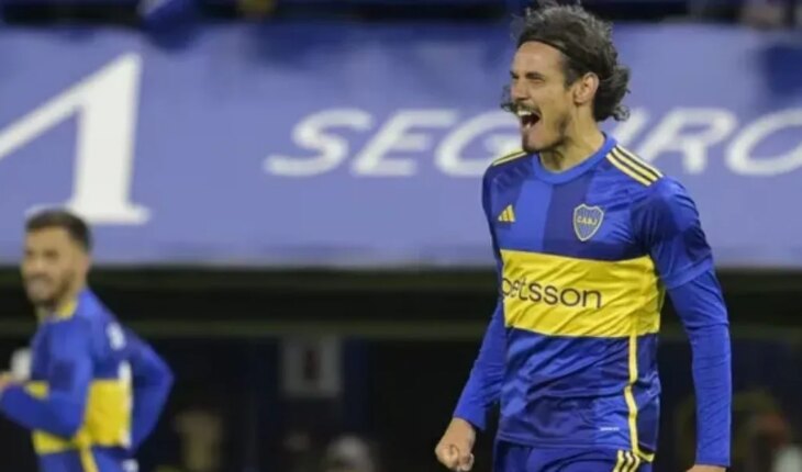 With a goal from Edinson Cavani, Boca beat Platense at the start of the Professional League Cup