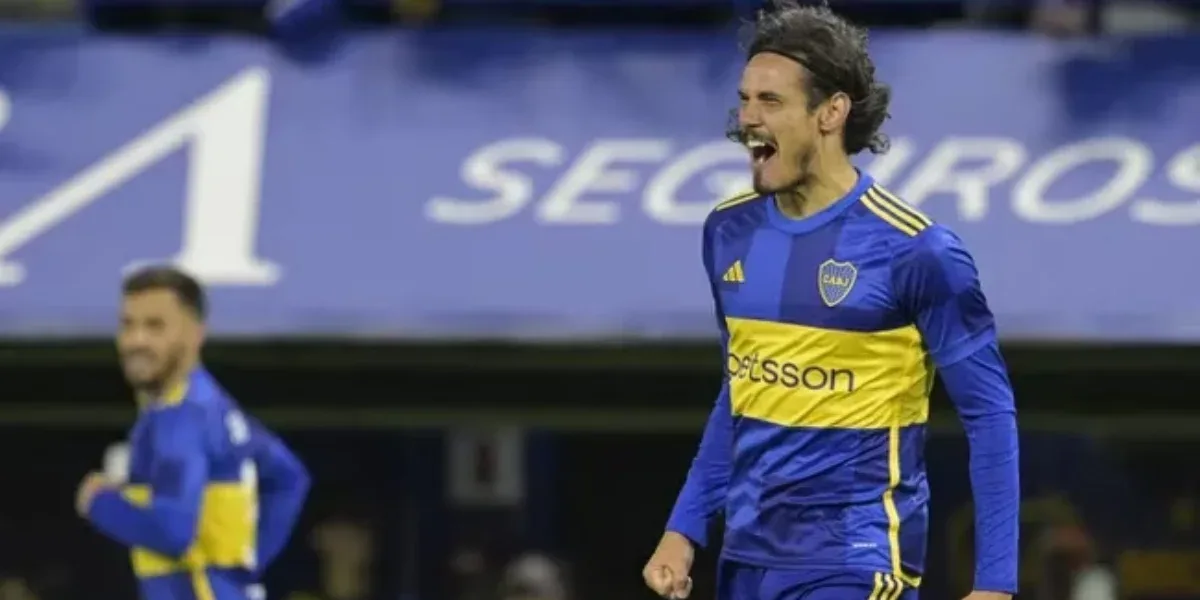 With a goal from Edinson Cavani, Boca beat Platense at the start of the Professional League Cup