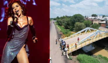 A concert by Gloria Trevi is equivalent to two vehicular bridges in Morelia