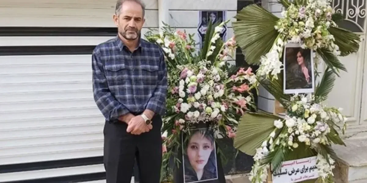 A un año de la muerte de Mahsa Amini, la Guardia Revolucionaria iraní detuvo a su padre