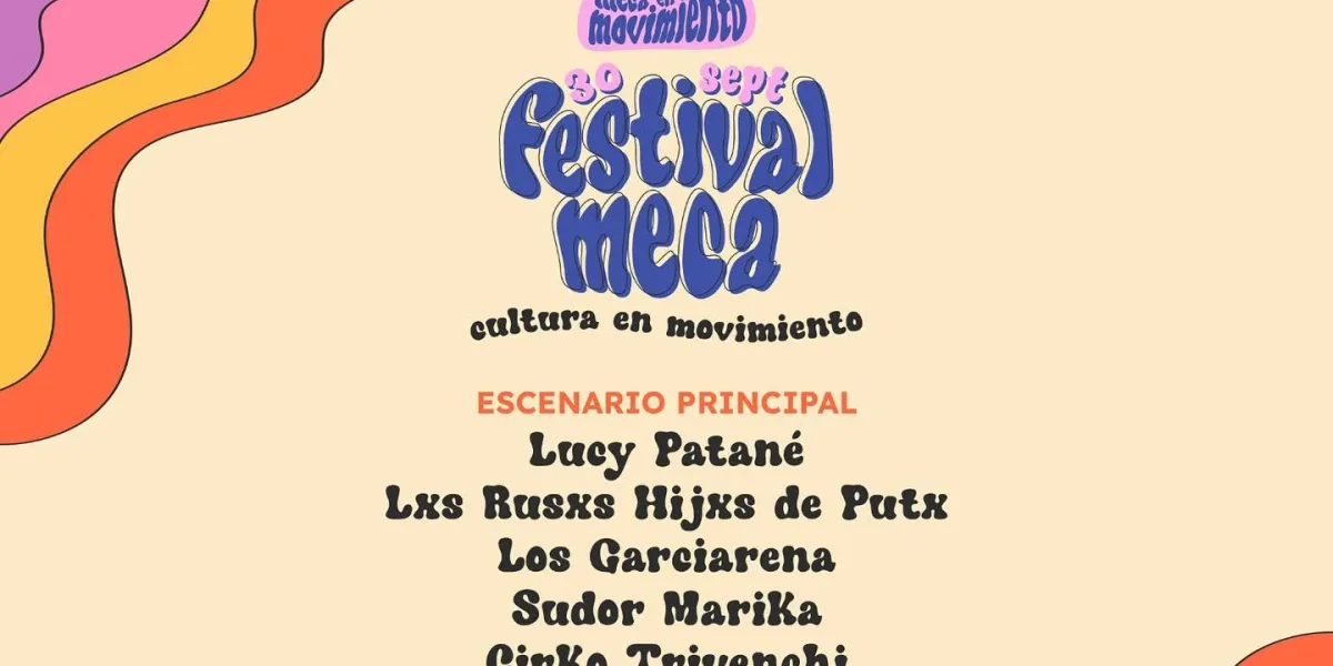 Festival Meca reúne a Lucy Patané, Lxs Rusxs Hijxs de Putx, Los Garciarena y más en Parque Lezama