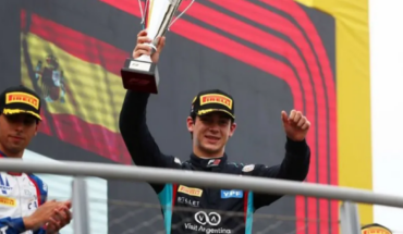 Franco Colapinto ganó la sprint del GP de Monza y está cerca del subcampeonato en la Fórmula 3