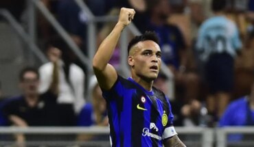 Inter aplastó a la Fiorentina con doblete de Lautaro Martínez