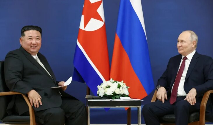 Kim Jong-un se reunió con Putin y despertó la alerta en Occidente