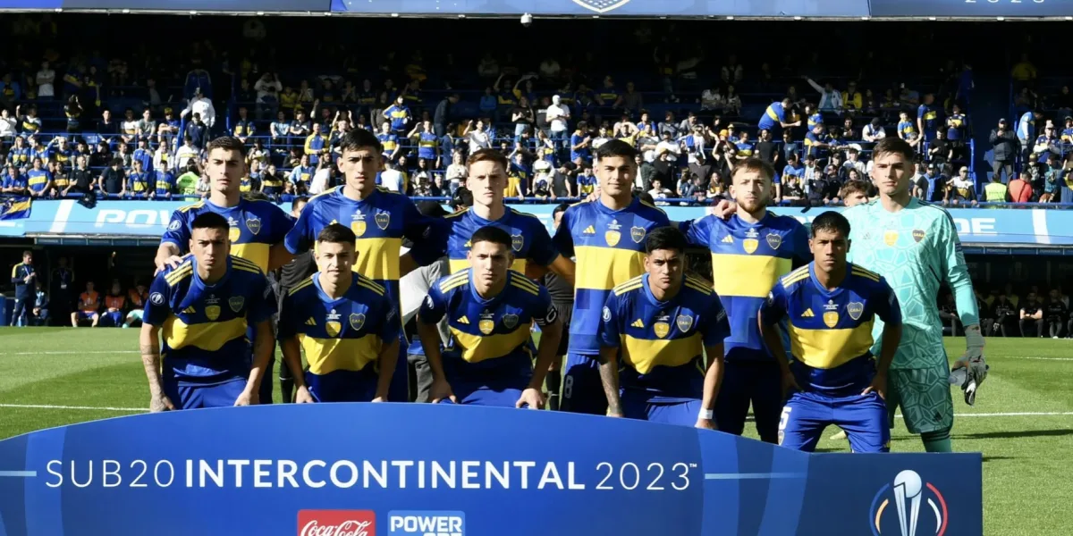 La sub-20 de Boca se coronó campeón intercontinental