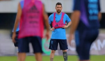 Lionel Messi was left off the bench of substitutes of the match between the Argentine National Team and Bolivia