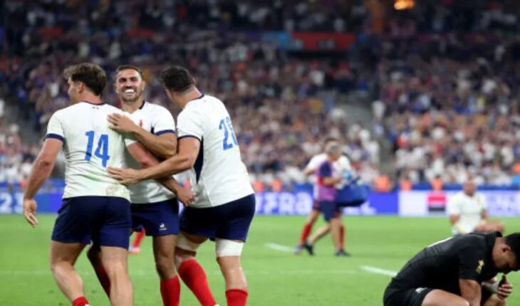Mundial de rugby: Francia metió un batacazo y superó a Nueva Zelanda en el partido inaugural